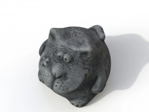 statuette cat 3D Model