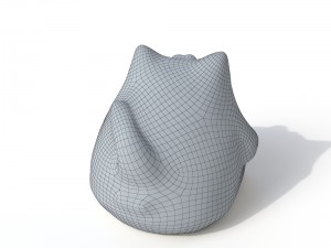 statuette cat 3D Модель