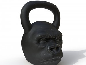 kettlebell monkey Modelo 3D