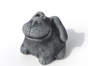 statuette dog 3D Model