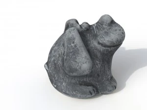 statuette dog 3D Model