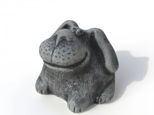 statuette dog 3D Model