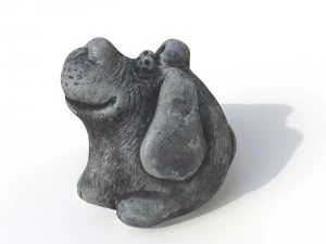 statuette dog 3D Model