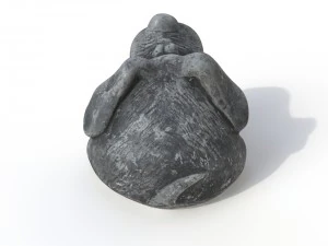 statuette dog 3D Model
