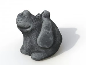 statuette dog 3D Model