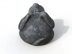 statuette dog 3D Model