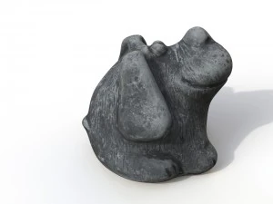 statuette dog 3D Model