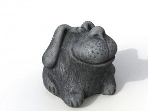 statuette dog 3D Model