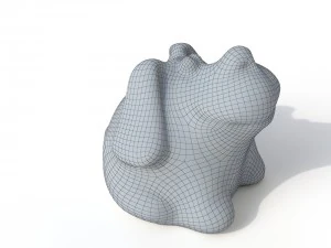 statuette dog 3D Model