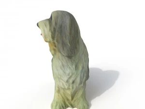 statuette dog 3D Model