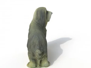 statuette dog 3D Model