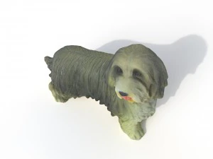 statuette dog 3D Model
