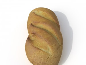 bread 3D 模型