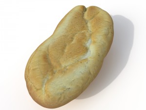 bread 3D 模型