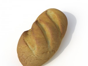 bread 3D 模型