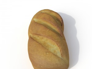 bread 3D 模型