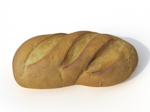 bread 3D 模型