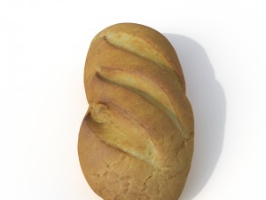 bread 3D 模型