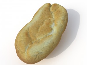 bread 3D 模型