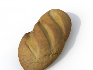 bread 3D 模型