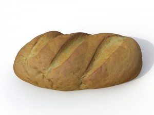 bread 3D 模型