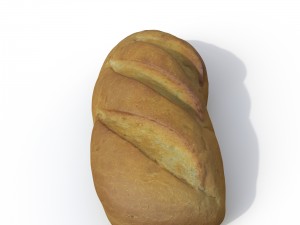 bread 3D 模型