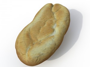 bread 3D 模型