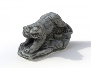 statuette tiger 3D Модель