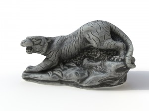 statuette tiger 3D Модель