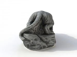 statuette tiger 3D Model