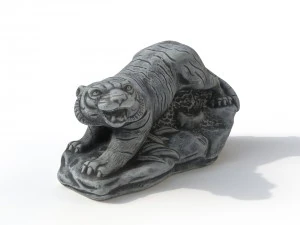 statuette tiger 3D Model