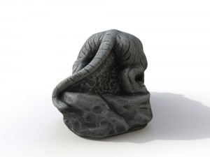 statuette tiger 3D Модель