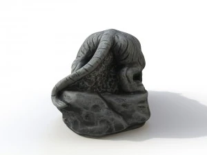 statuette tiger 3D Model