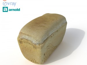 bread 3D मॉडल