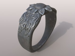 ring butterfly 3D प्रिंट मॉडल