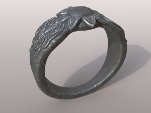 ring butterfly 3D Print Model