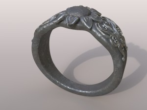 ring butterfly 3D Print Model
