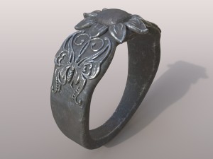 ring butterfly 3D Print Model