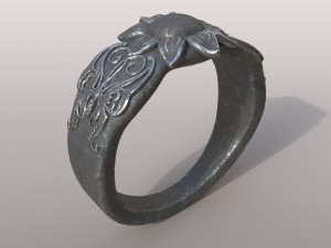 ring butterfly 3D Print Model