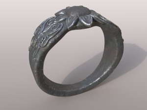 ring butterfly 3D Print Model