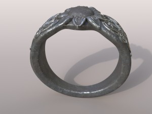 ring butterfly 3D Print Model