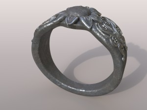 ring butterfly 3D Print Model