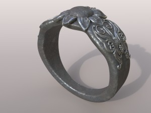 ring butterfly 3D Print Model