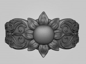 ring butterfly 3D Print Model