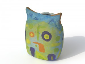 statuette cat 3D Модель
