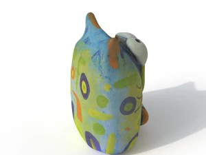 statuette cat 3D Model