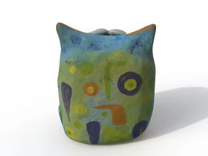 statuette cat 3D Model