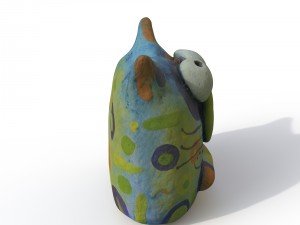 statuette cat 3D Модель