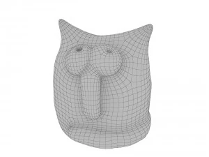 statuette cat 3D Model