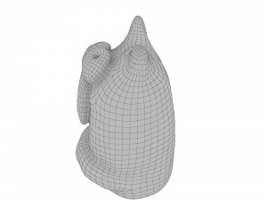 statuette cat 3D Модель